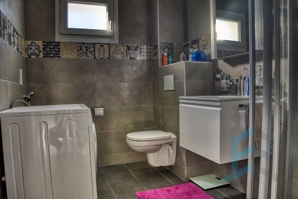 Apartment Sierre: Shower room